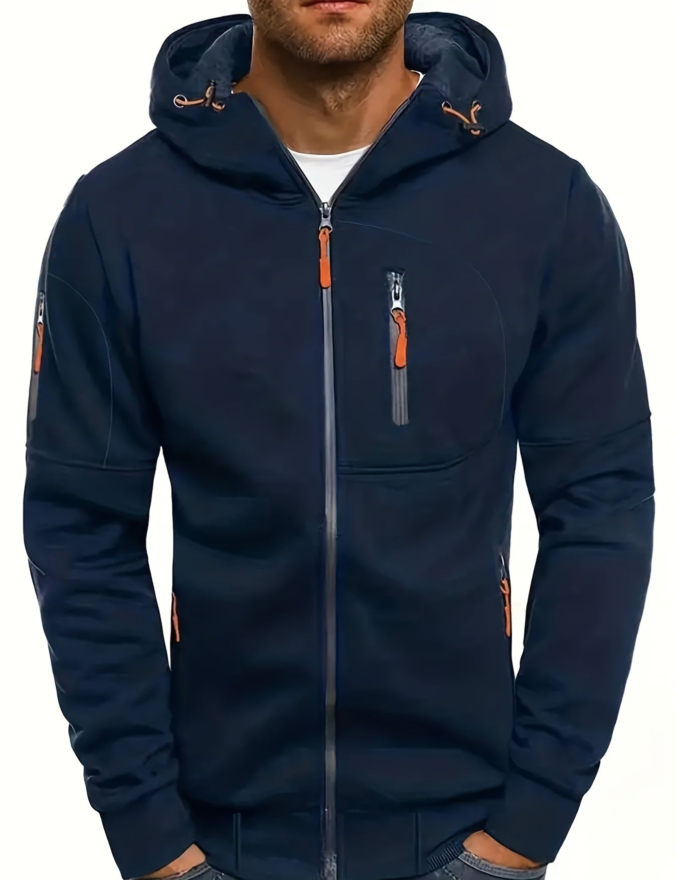 Comfy Men's Zip Hoodie