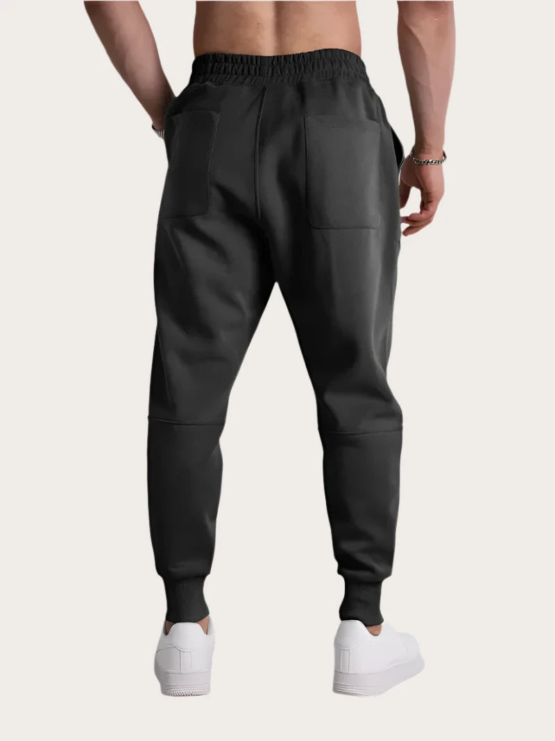 Comfortable Men's Pants with Drawstring and Pockets – Perfect for Fall/Winter