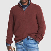 Men's Quarter-Zip Sweater