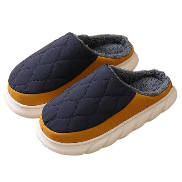 Large Size Cozy Winter Slippers - Waterproof & Non-Slip