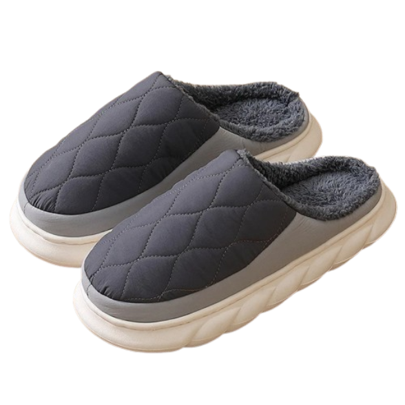 Large Size Cozy Winter Slippers - Waterproof & Non-Slip