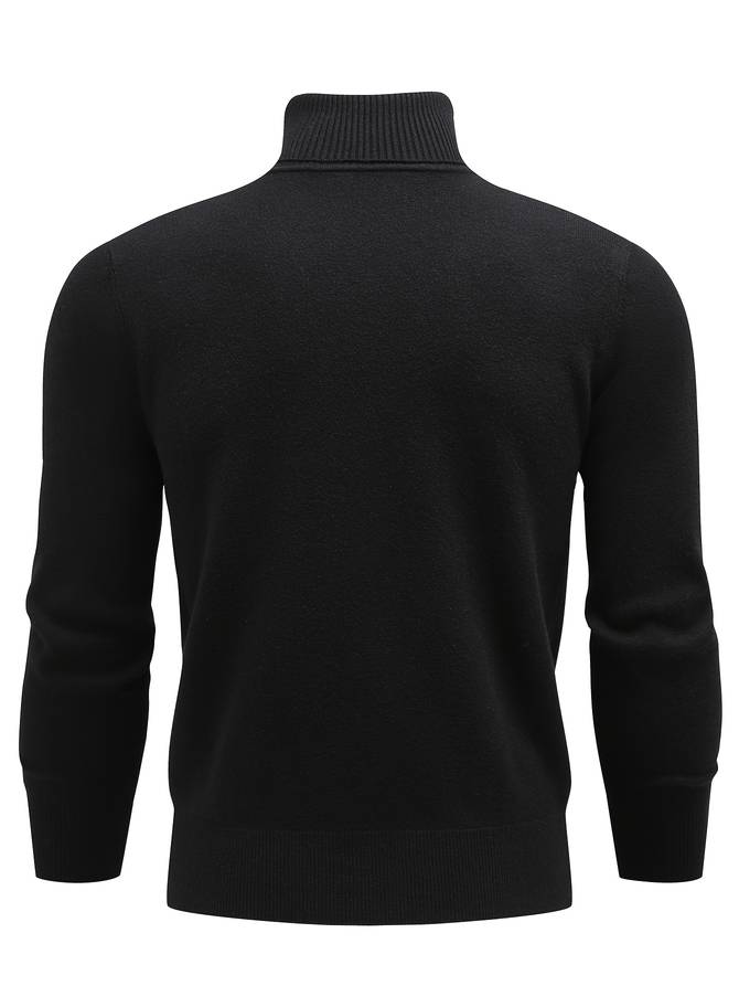 Casual Knitted Turtleneck for Men | Relaxed & Stylish