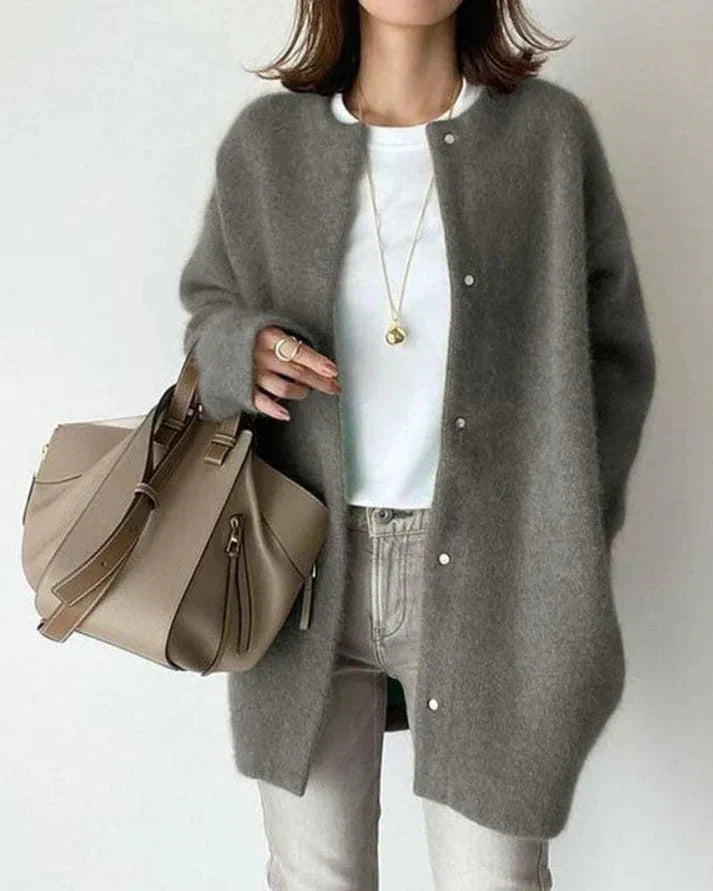 Kath Wool and Mohair Cardigan – Luxurious Comfort