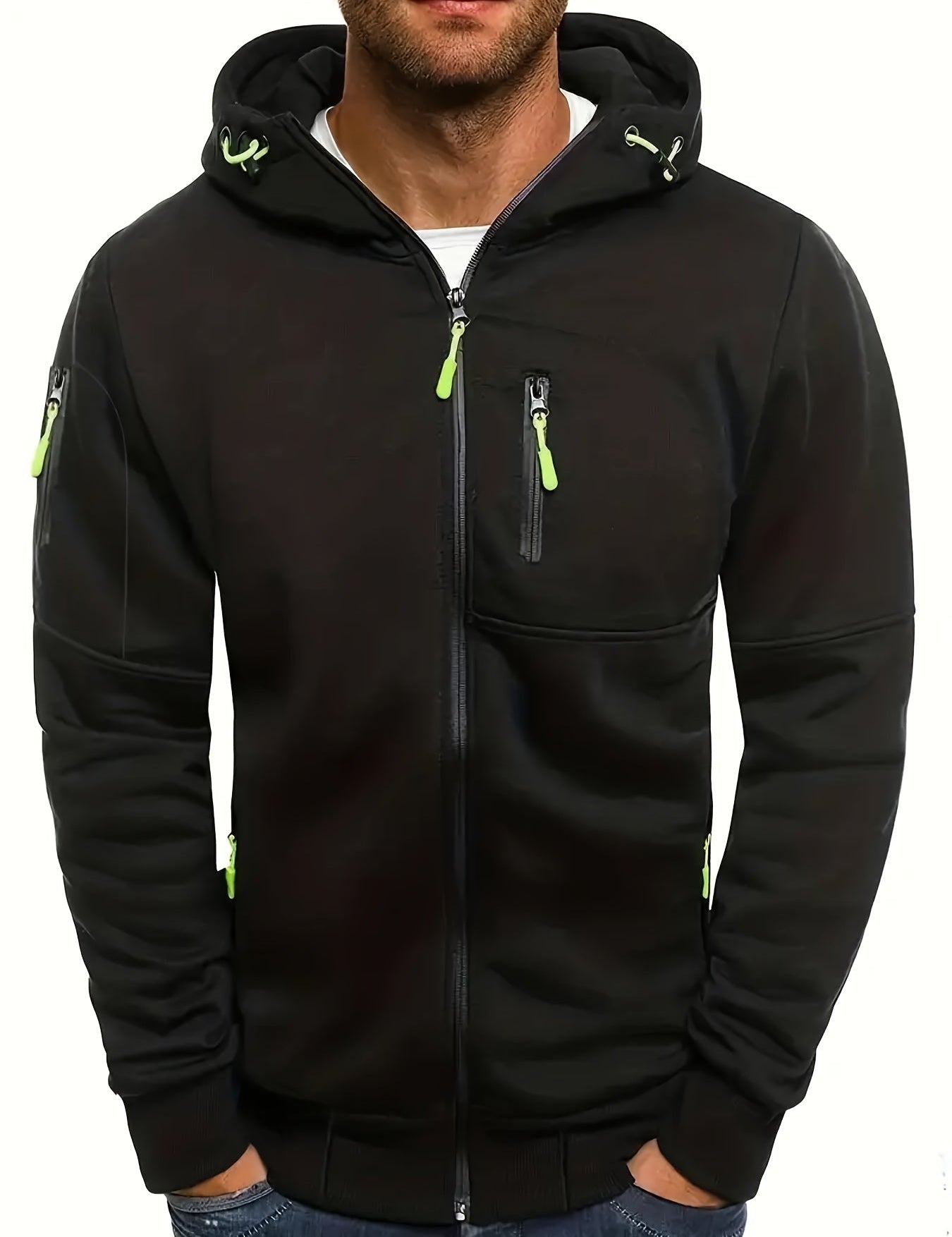 Comfy Men's Zip Hoodie