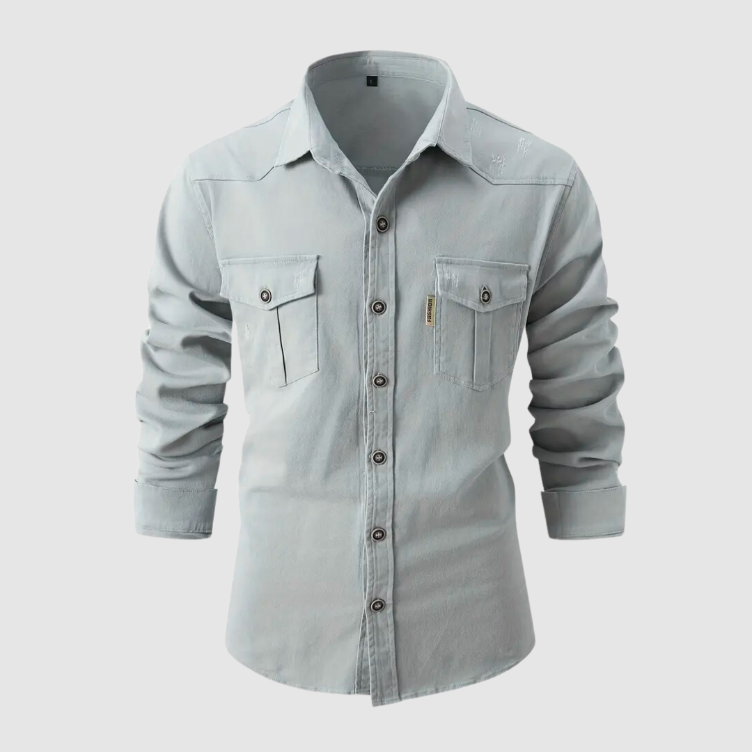 Timeless Cotton Shirt – Classic Style & Casual Comfort