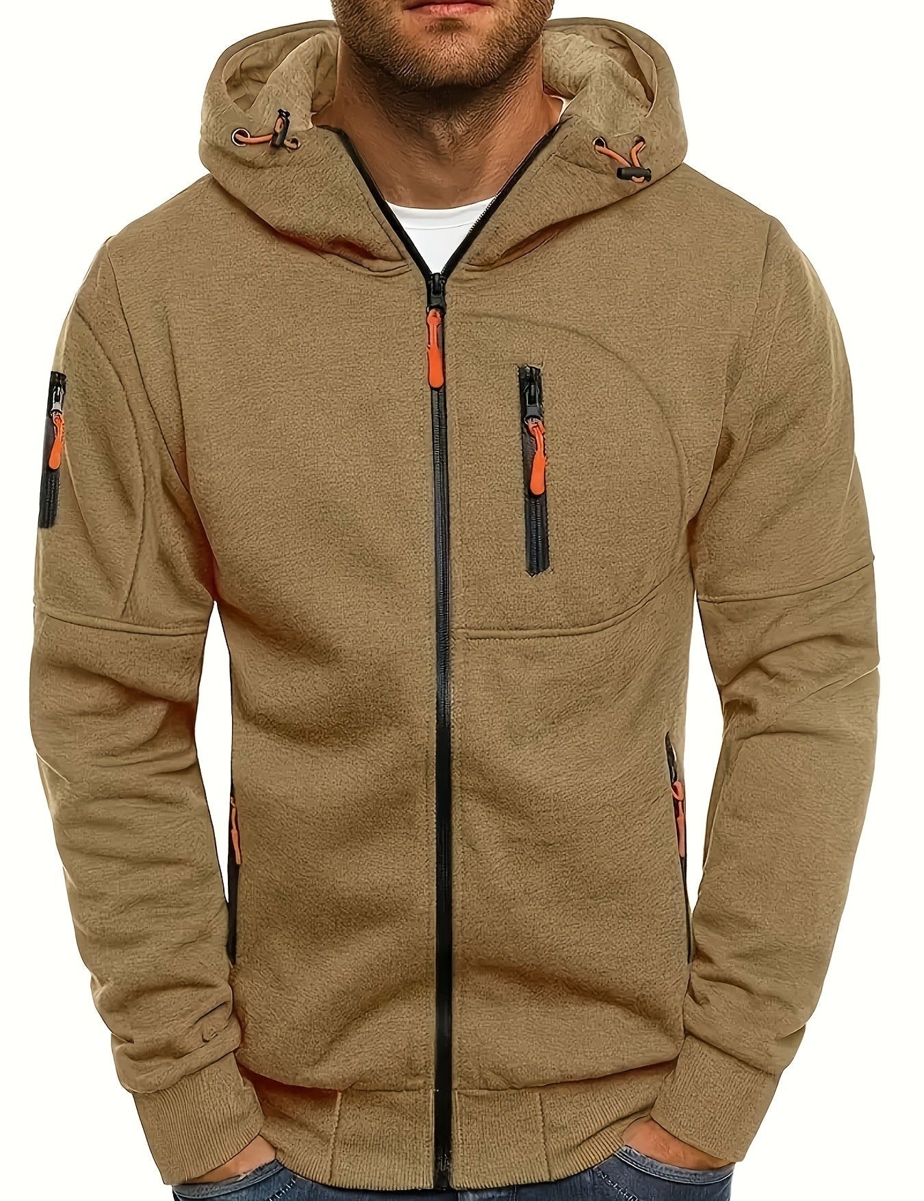 Comfy Men's Zip Hoodie