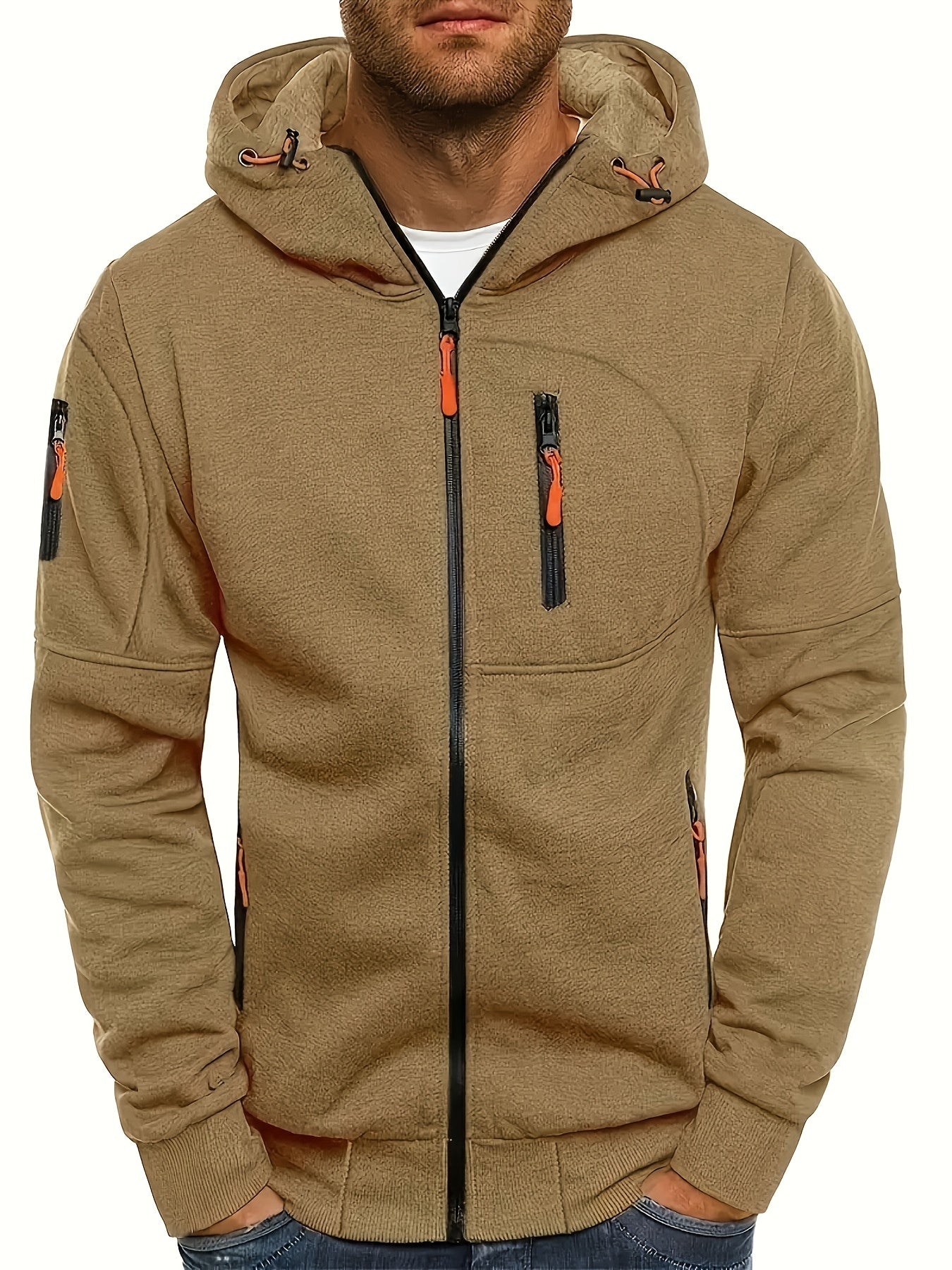 Comfy Men's Zip Hoodie