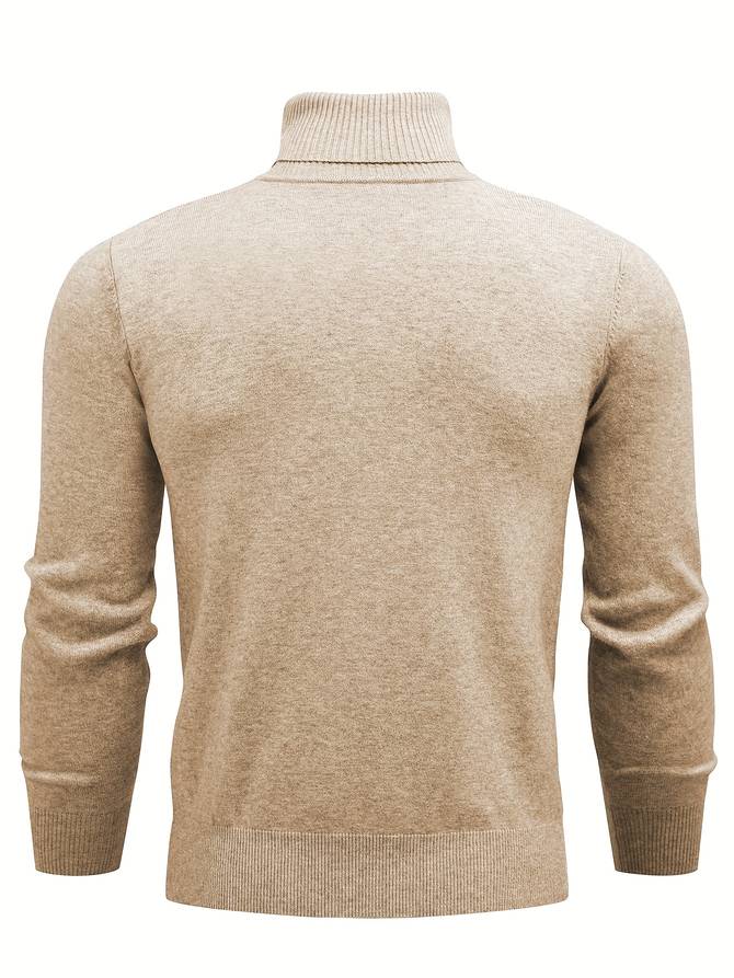 Casual Knitted Turtleneck for Men | Relaxed & Stylish