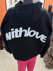 Trendy Oversized Pullover Hoodie – Perfect for Couples