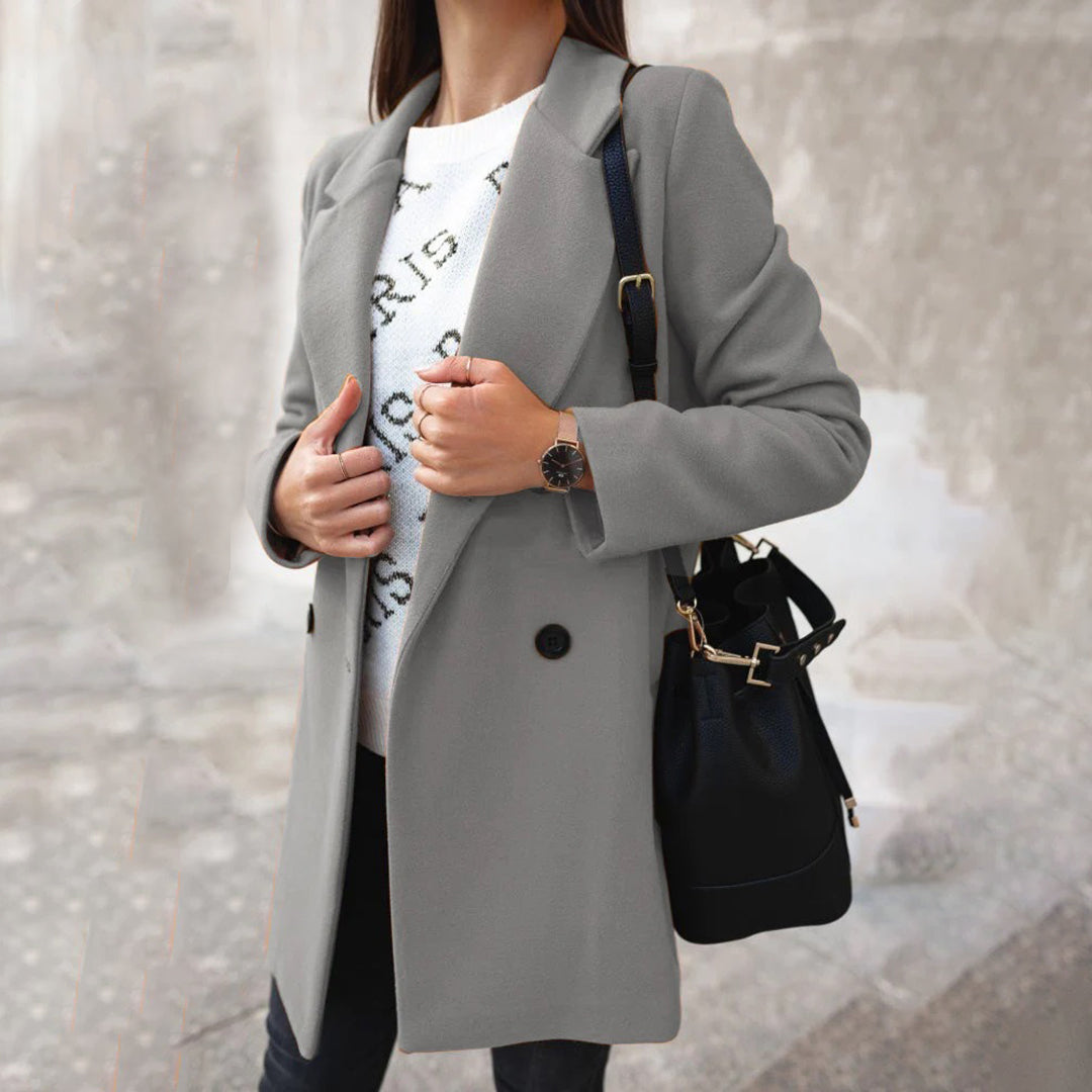 Women's Long Winter Coat – Cozy Elegance for Cold Days