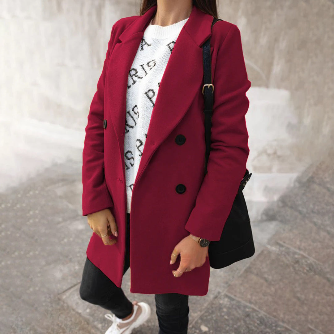 Women's Long Winter Coat – Cozy Elegance for Cold Days