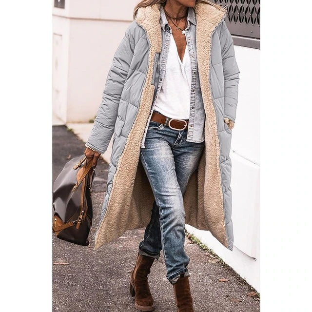 Women's Long Puffer Jacket  – Ultimate Warmth & Cozy Style