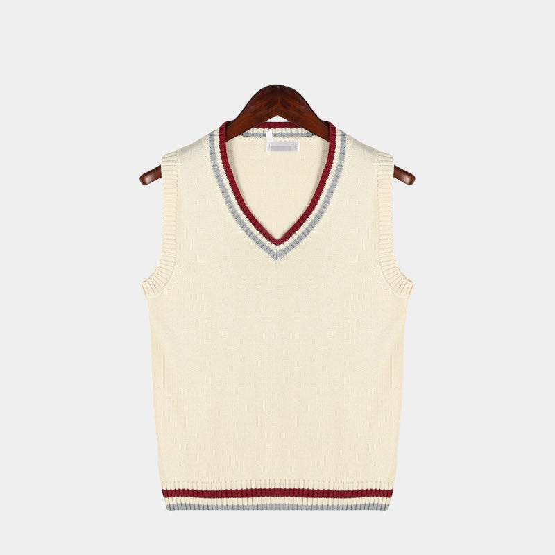 Men's Vest with V-Neck – Classic Elegance for Effortless Layering