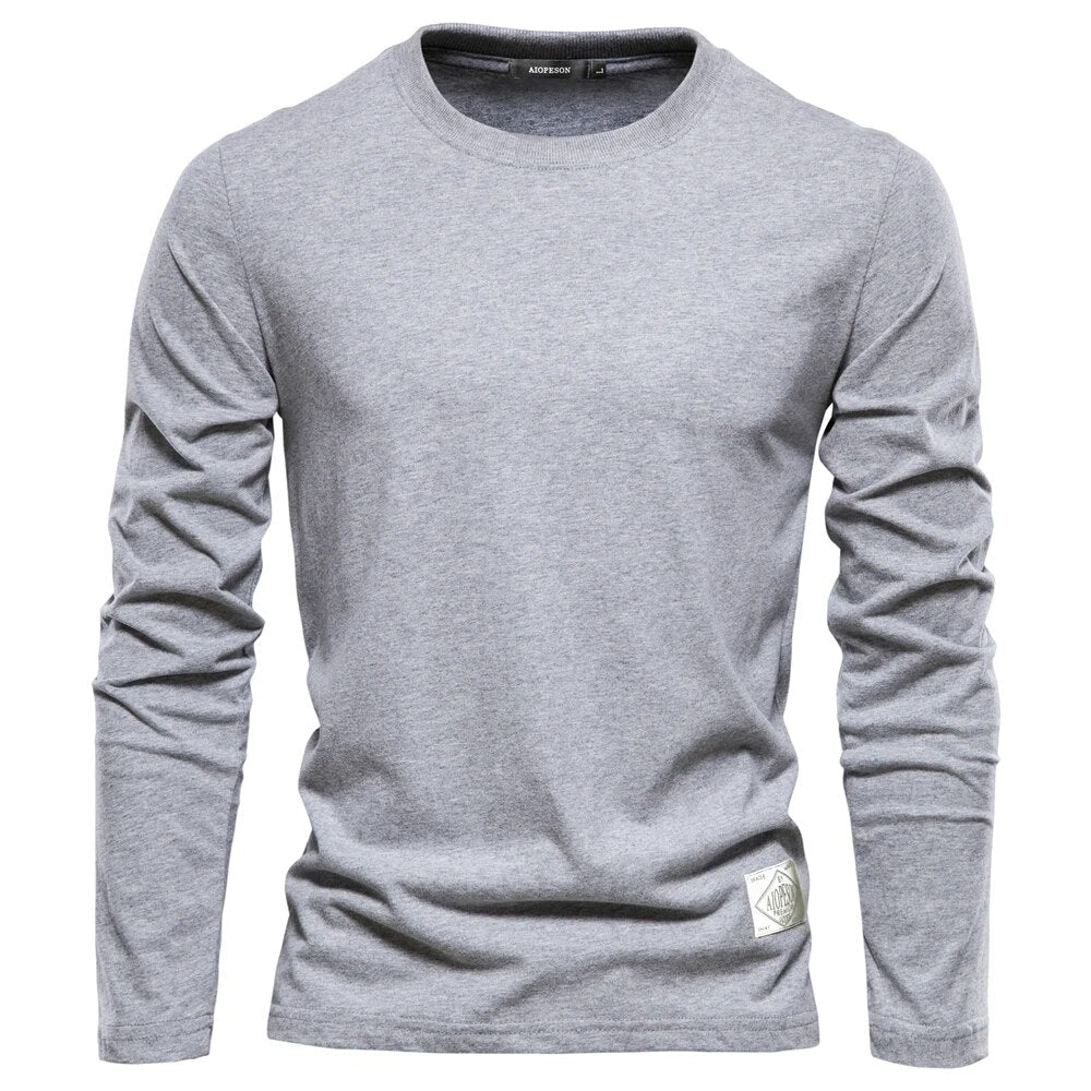 Essential Long Sleeve T-Shirt for Men – Classic Comfort Meets Timeless Style