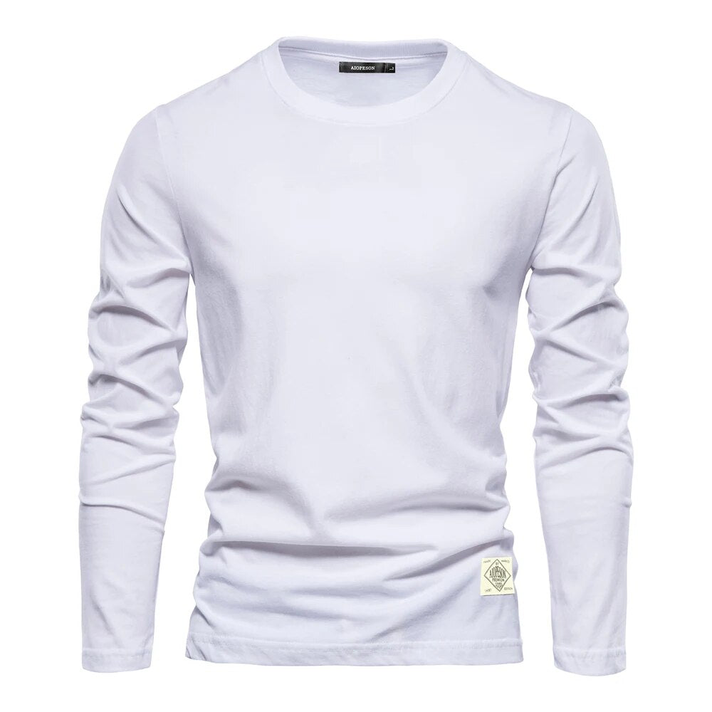 Essential Long Sleeve T-Shirt for Men – Classic Comfort Meets Timeless Style