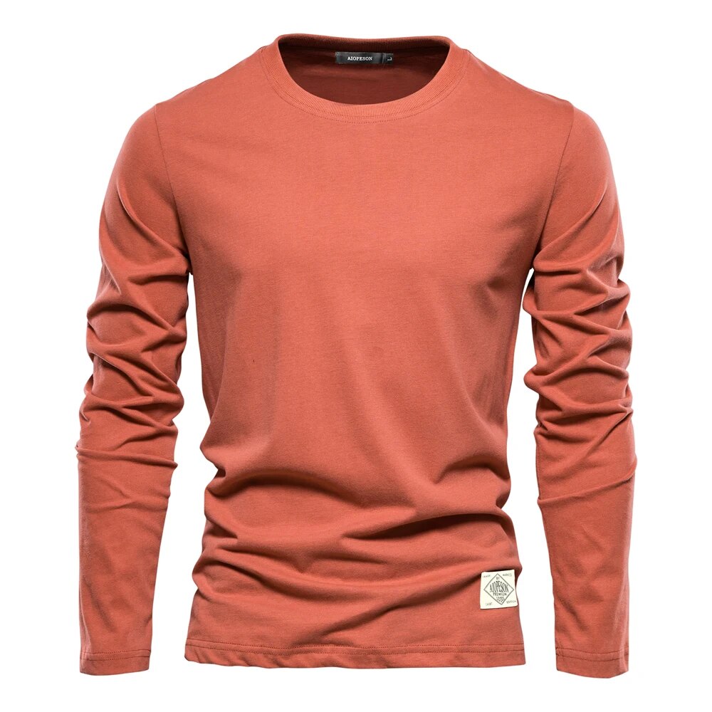 Essential Long Sleeve T-Shirt for Men – Classic Comfort Meets Timeless Style