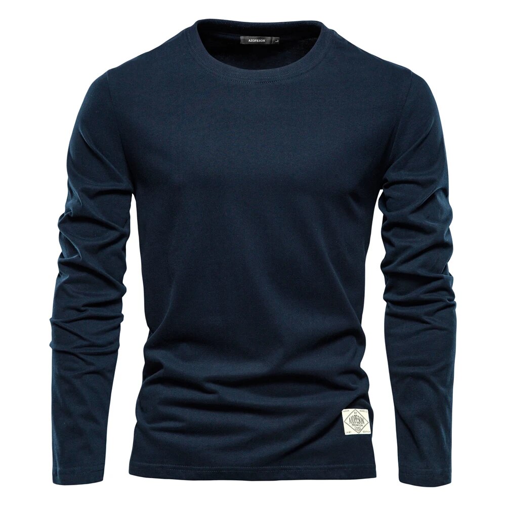 Essential Long Sleeve T-Shirt for Men – Classic Comfort Meets Timeless Style