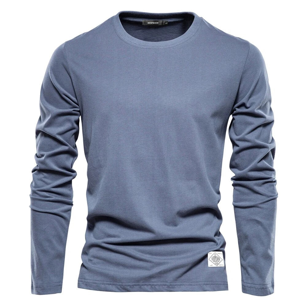 Essential Long Sleeve T-Shirt for Men – Classic Comfort Meets Timeless Style