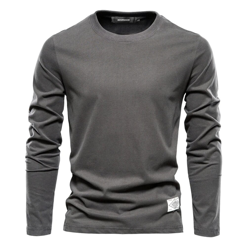 Essential Long Sleeve T-Shirt for Men – Classic Comfort Meets Timeless Style