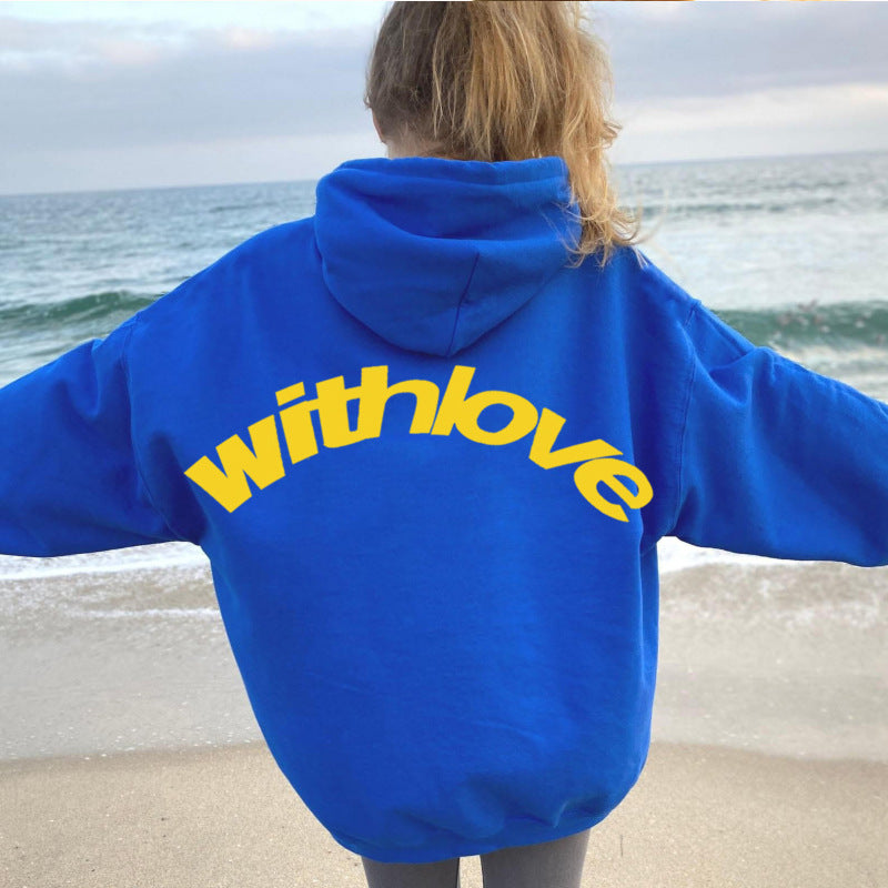 Trendy Oversized Pullover Hoodie – Perfect for Couples
