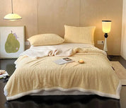 CozyHome | Jacquard Wool Blanket – Soft, Warm, Multi-Size, Solid Colors