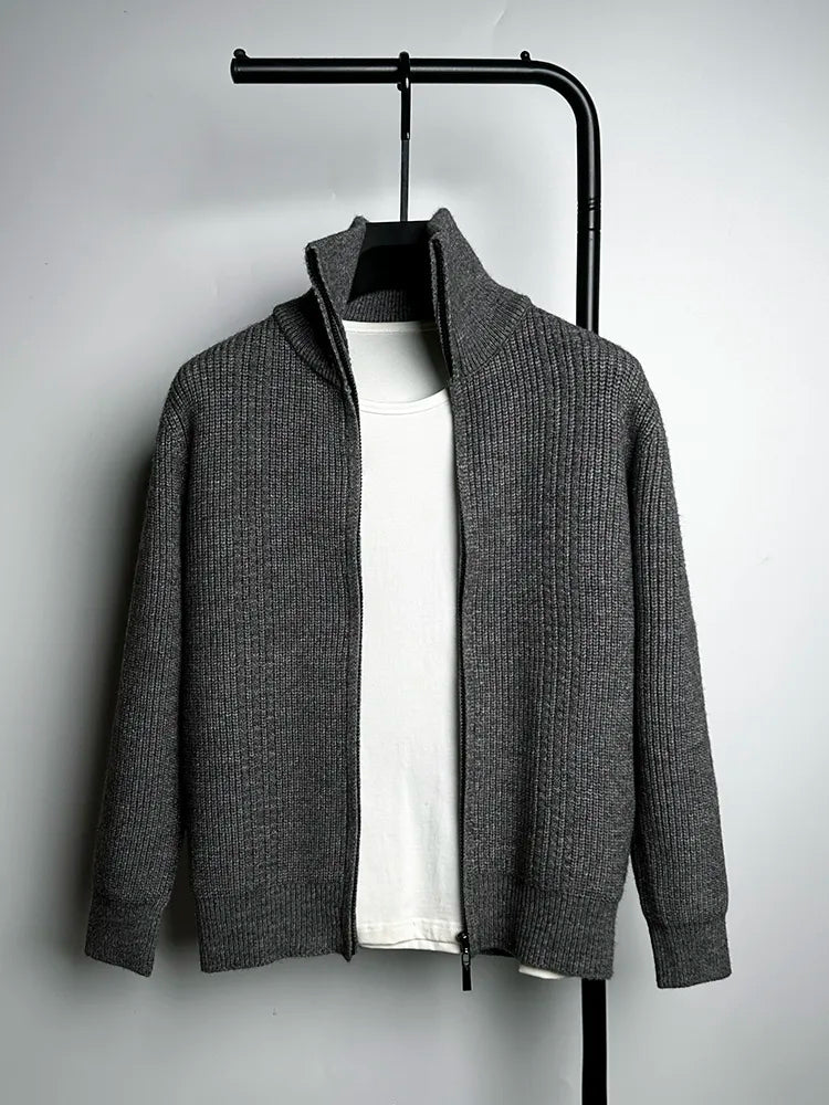 Effortless Style: Casual Men's Jacket with Zipper | Versatile Comfort