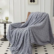 Winter Sherpa Fleece Blanket