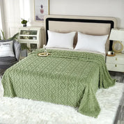 Winter Sherpa Fleece Blanket