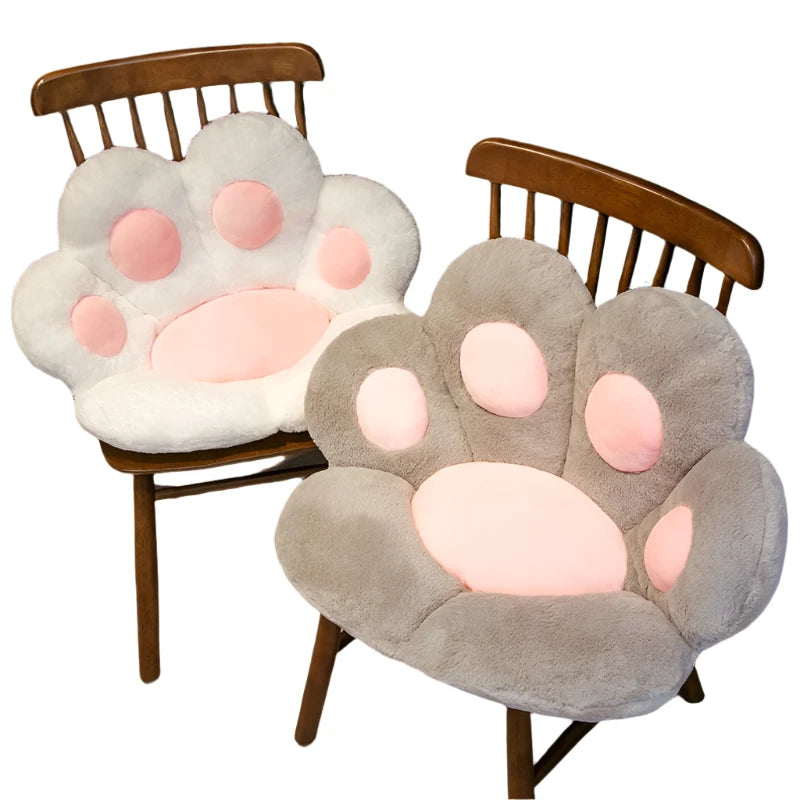 70 cm Bear Paw Plush Mat
