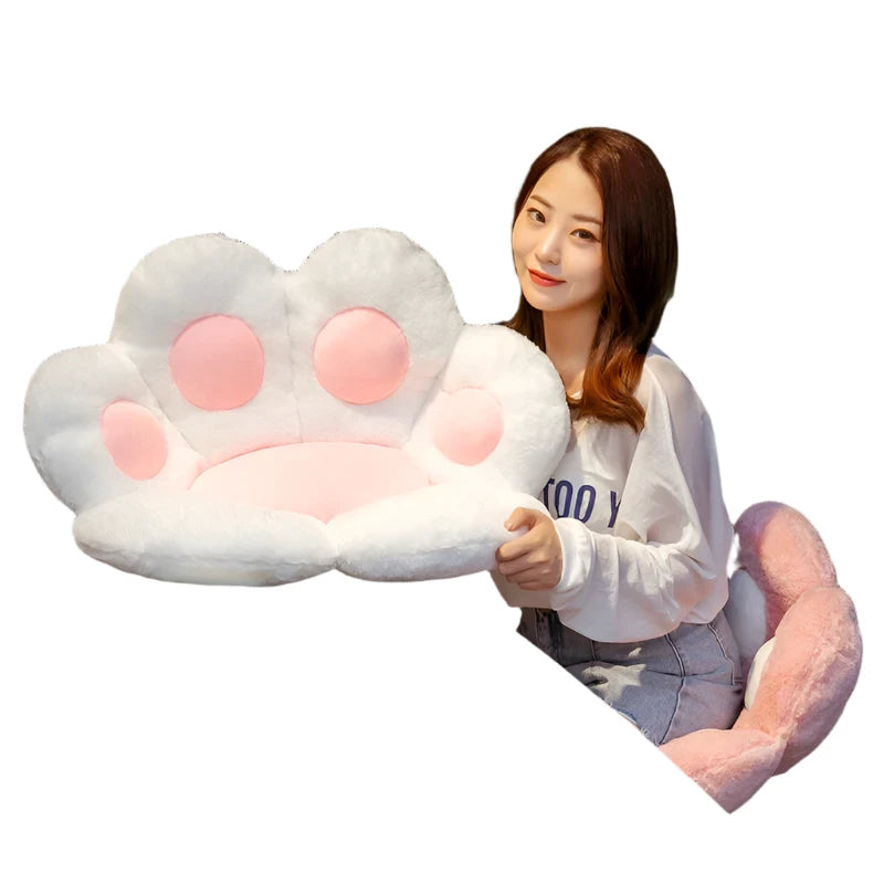 70 cm Bear Paw Plush Mat