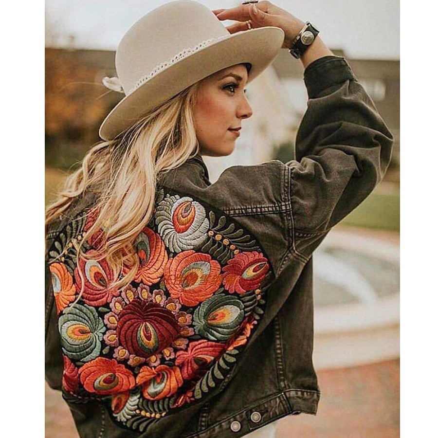 Women’s Denim Jacket | Vintage Charm Meets Modern Flair