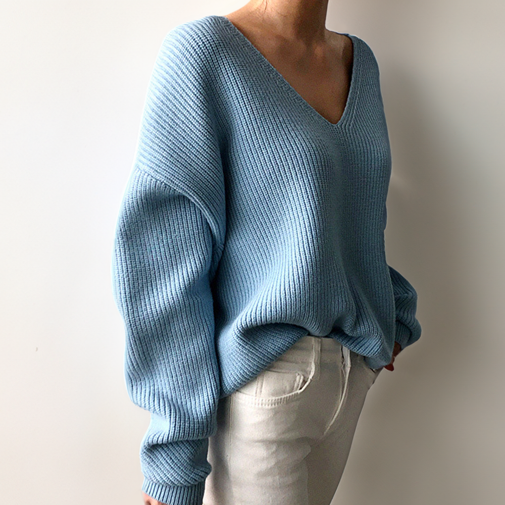 Soft Knitted Women's Sweater – Embrace Cozy Elegance Anytime
