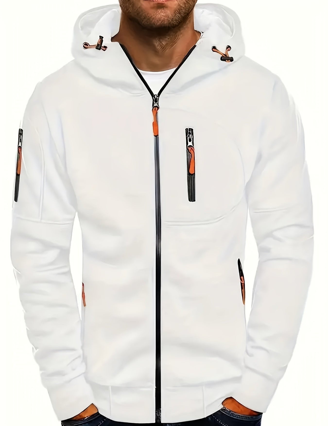 Comfy Men's Zip Hoodie