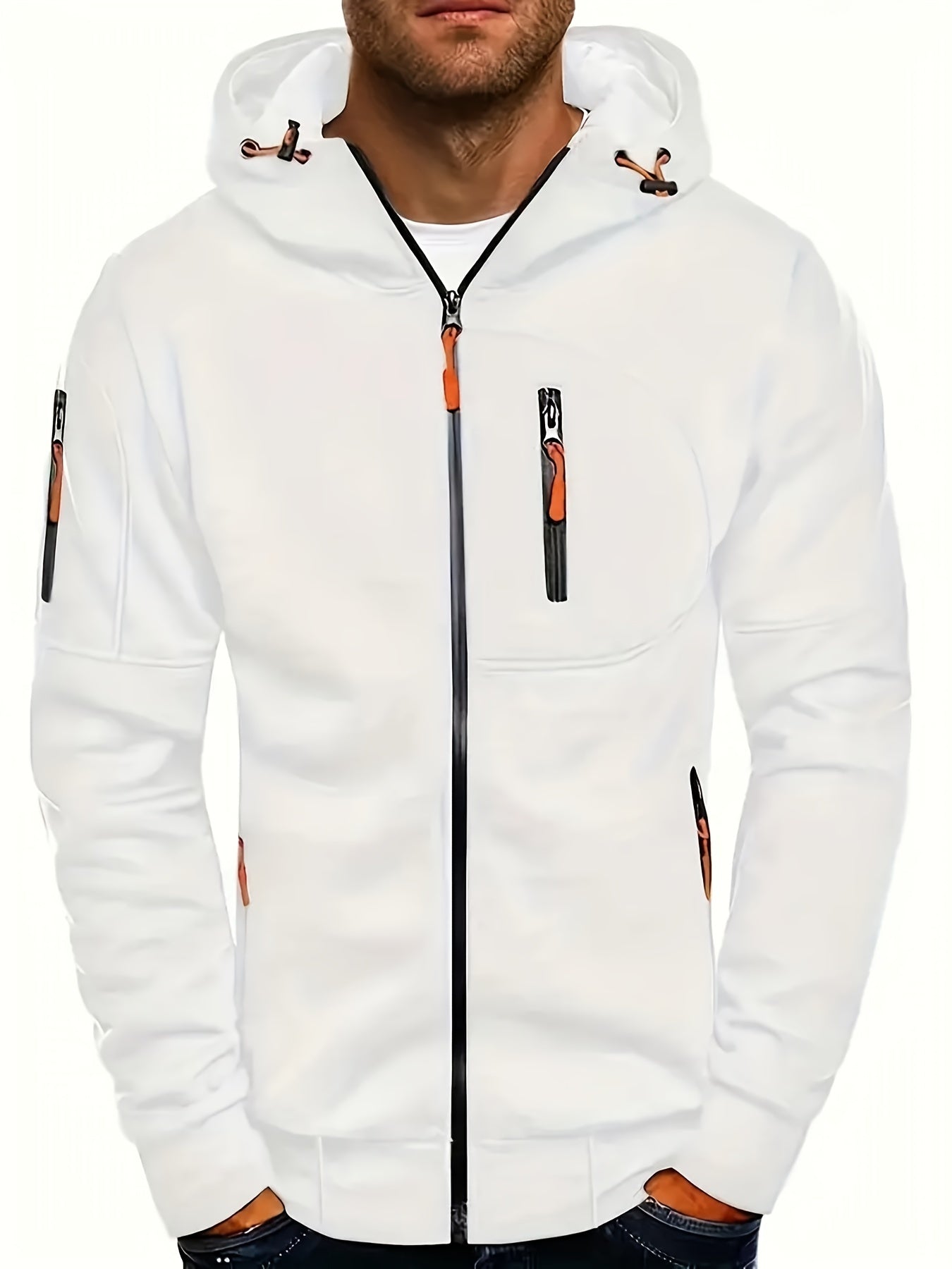 Comfy Men's Zip Hoodie