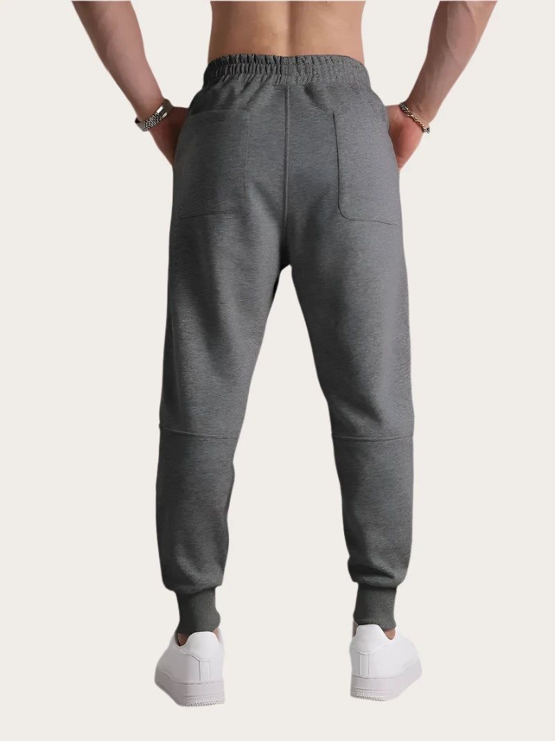 Comfortable Men's Pants with Drawstring and Pockets – Perfect for Fall/Winter