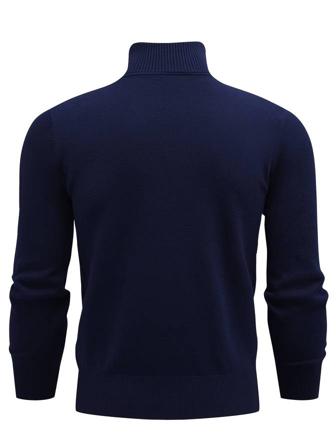 Casual Knitted Turtleneck for Men | Relaxed & Stylish