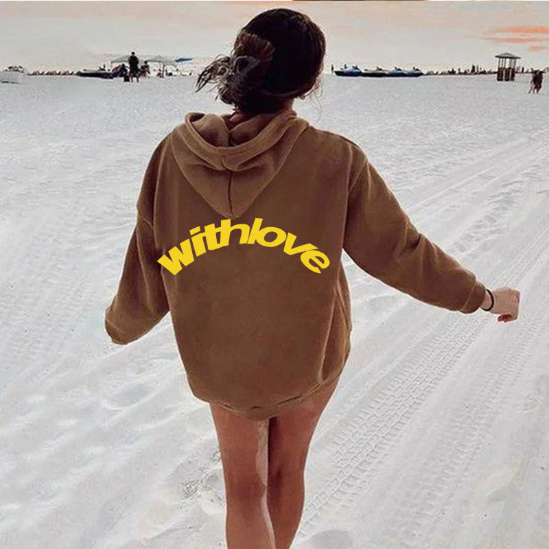 Trendy Oversized Pullover Hoodie – Perfect for Couples
