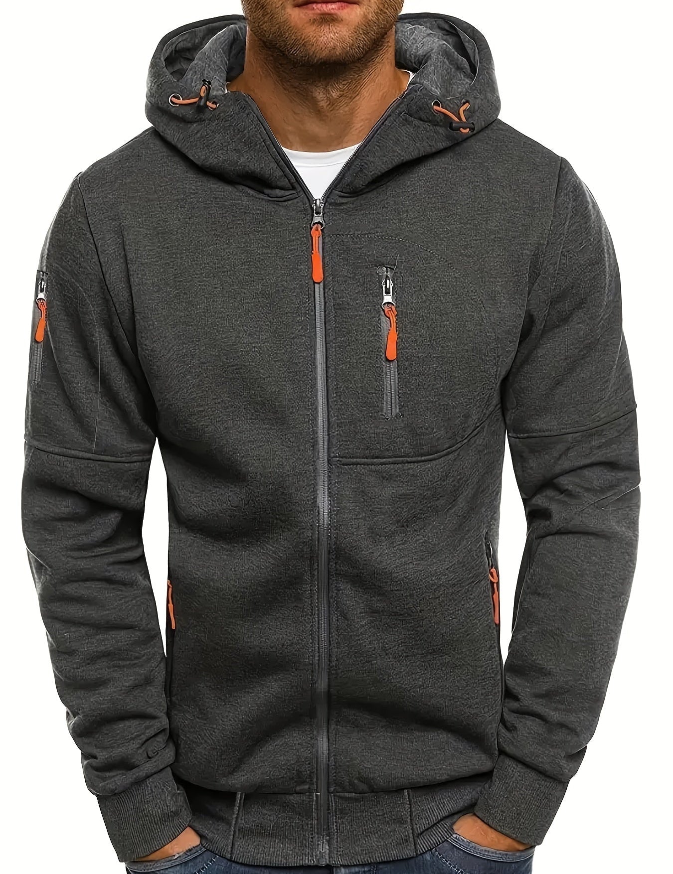 Comfy Men's Zip Hoodie