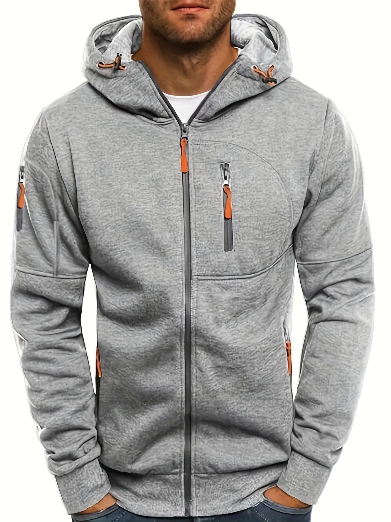 Comfy Men's Zip Hoodie