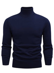 Casual Knitted Turtleneck for Men | Relaxed & Stylish