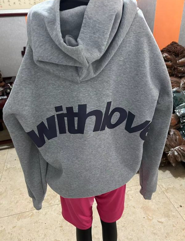 Trendy Oversized Pullover Hoodie – Perfect for Couples