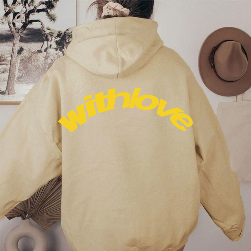 Trendy Oversized Pullover Hoodie – Perfect for Couples